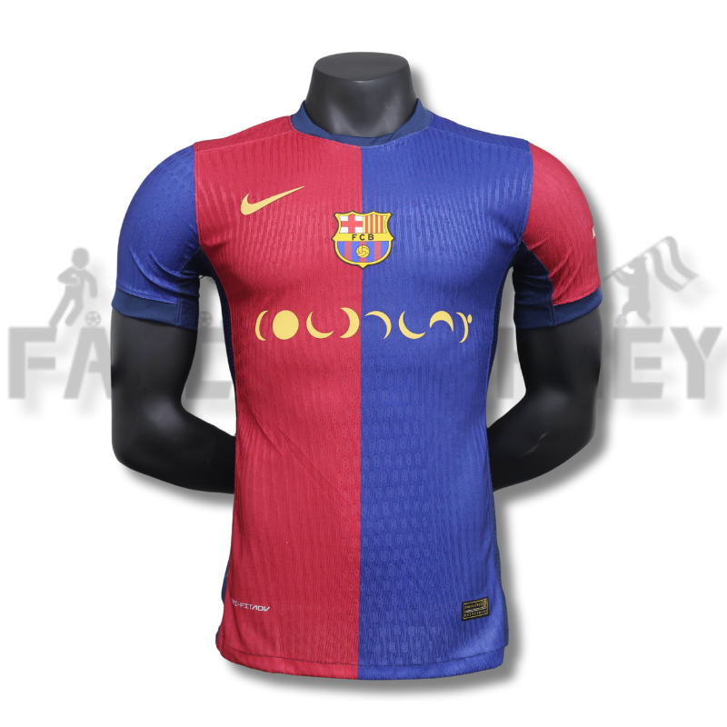 2024/2025 Player Edition Barcelona New Advertising Football Jersey coldplay