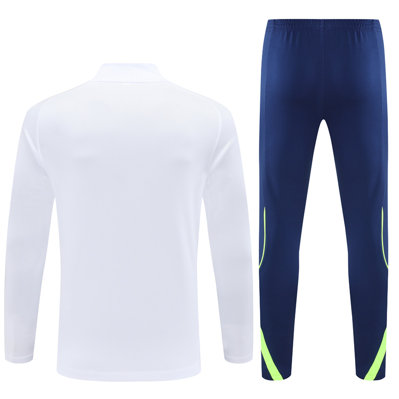 2025/2026 Real Madrid Long Zipped Jacket Training Suit
