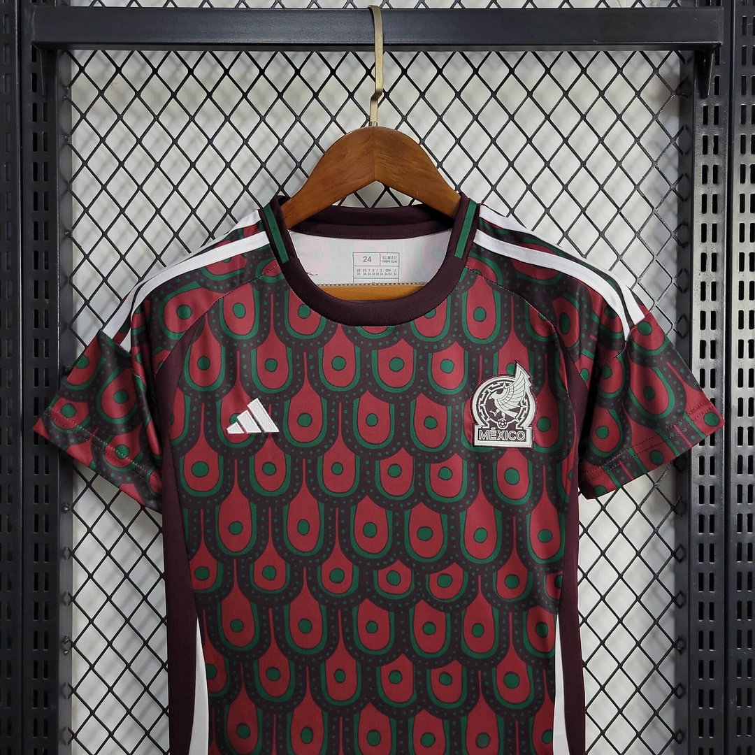 2024/2025 Mexico Home Football Shirt Kids