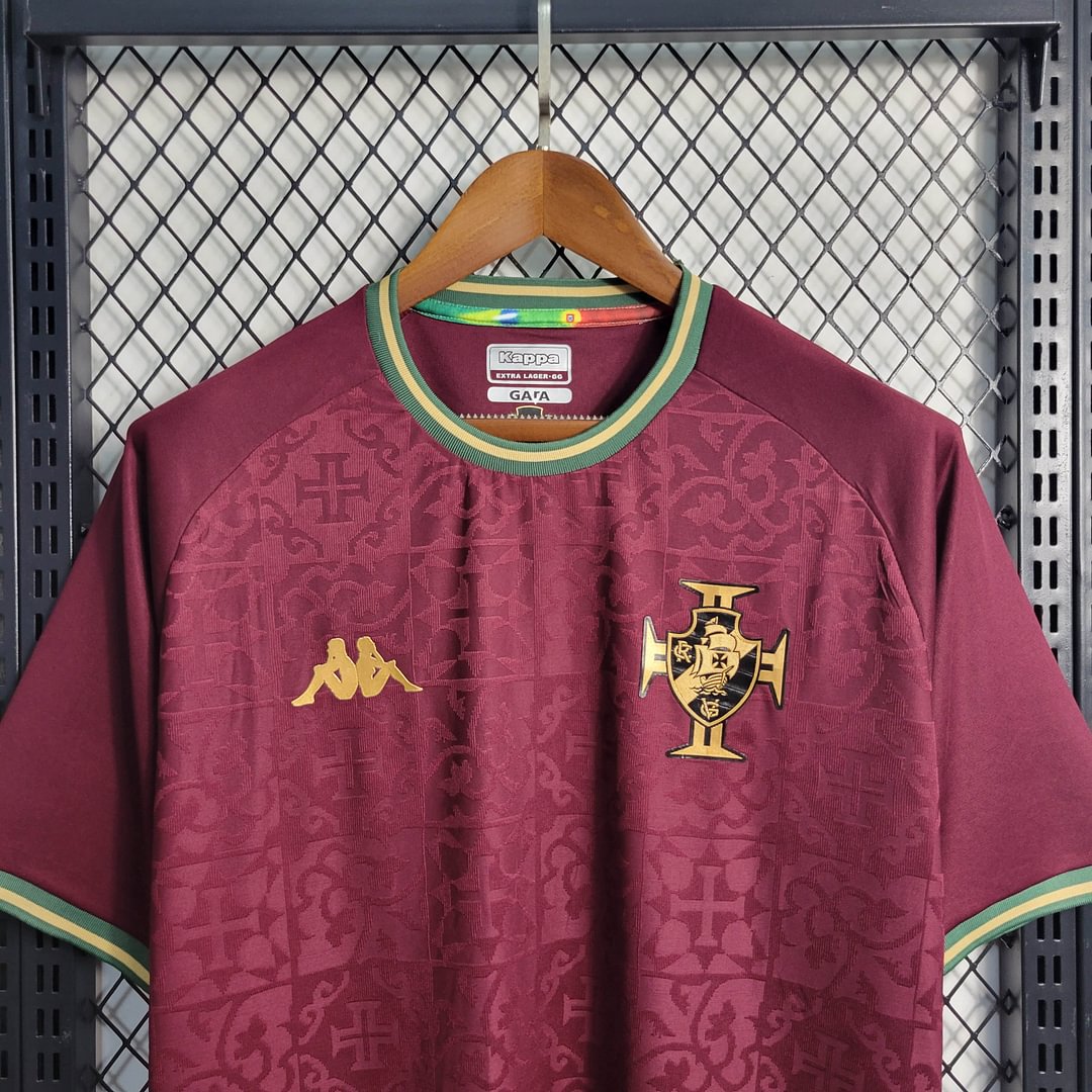 2022/2023 Vasco da Gama Goalkeeper Claret Football Shirt( Fans Edition )