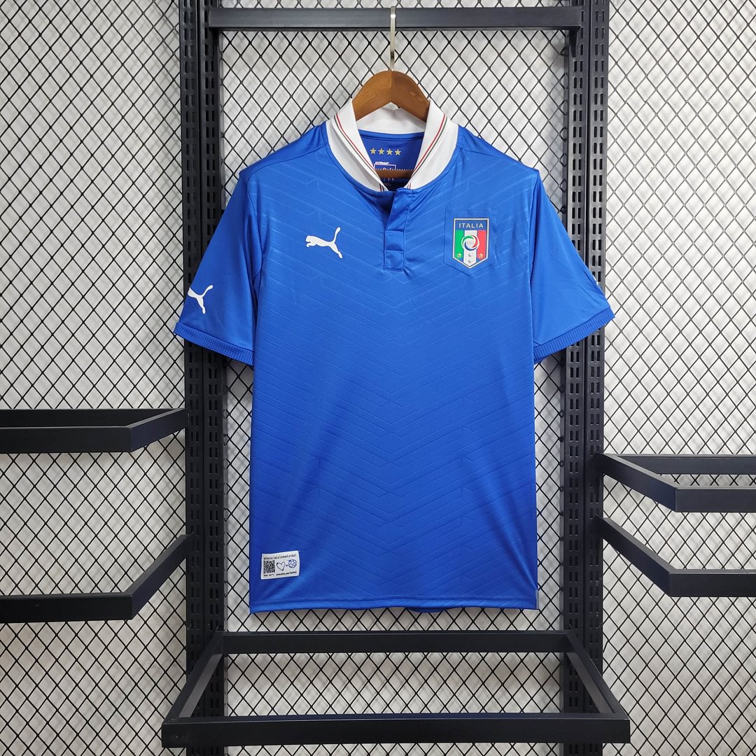 2012 Retro Italy Home Football Shirt( Fans Edition )