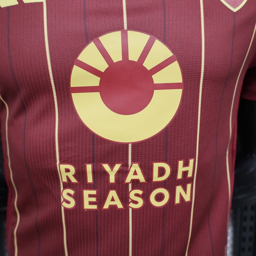 2024/2025 AS Roma Home Football Shirt(Player Version )
