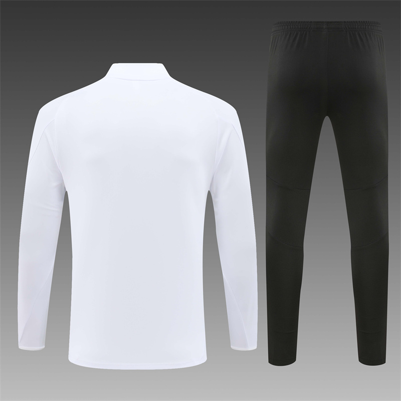2024/2025 Argentina White Half-Pull Training Suit Player Edition