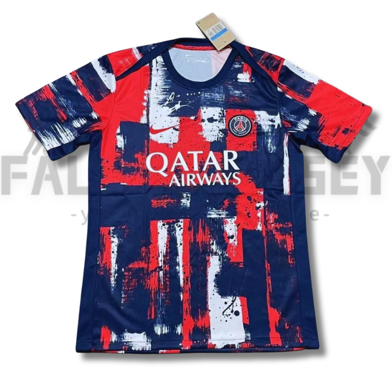 2024/2025 Paris Pre match training uniform Jersey(Fans version)