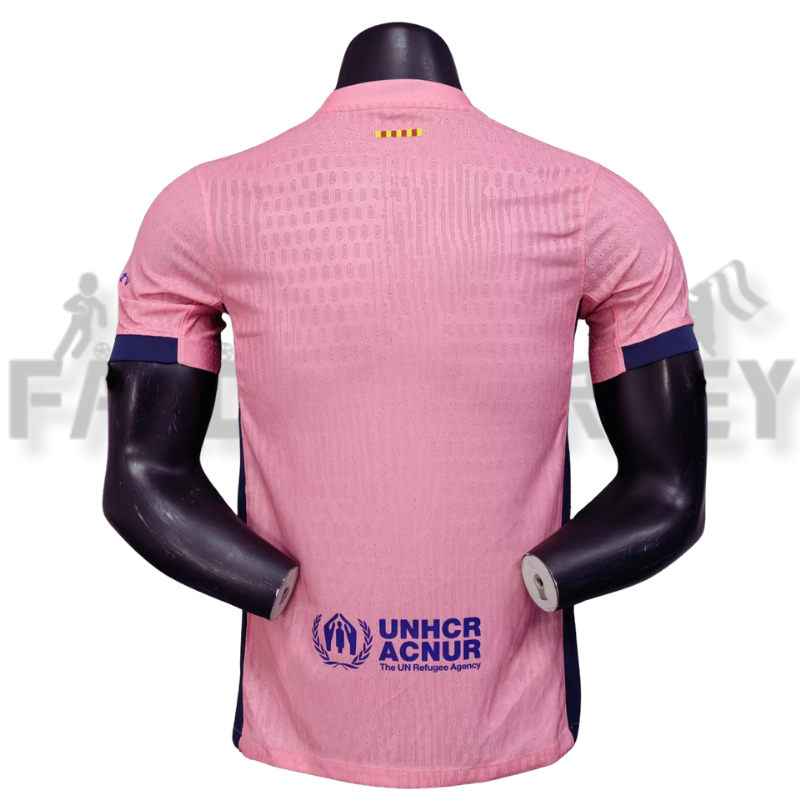 2025/2026 New Barcelona Away Player Edition Football Jersey