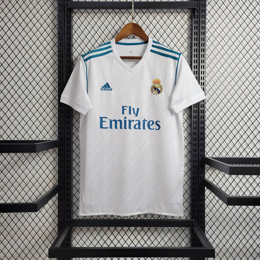 2017/2018 Real Madrid Home Retro Football Shirt