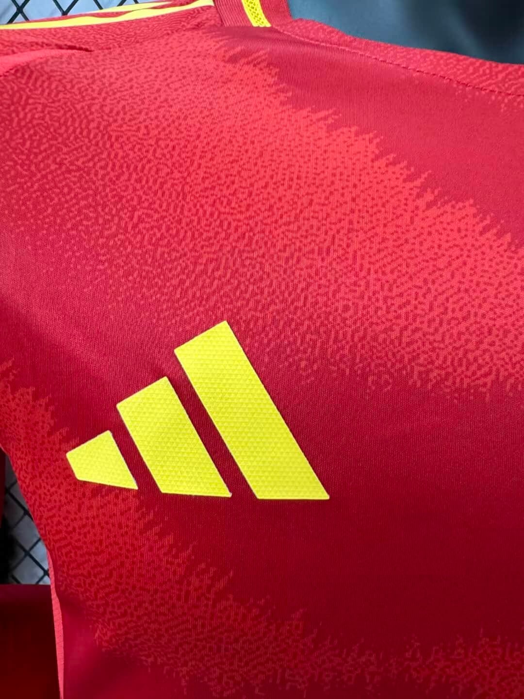 2024 Spain Long Sleeve Home Football Shirt( Player Version )