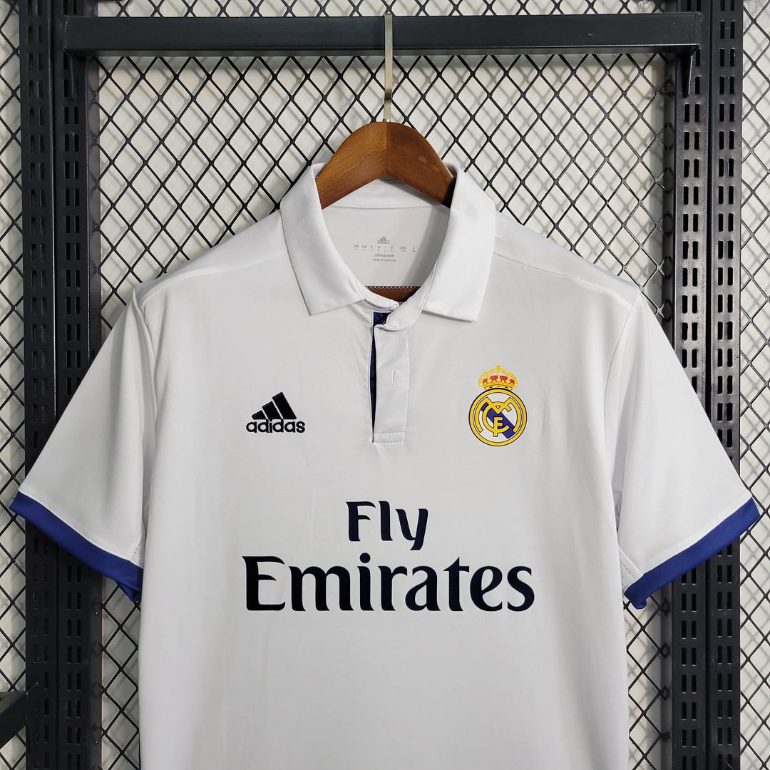 2016/2017 Real Madrid Retro Home Football Shirt
