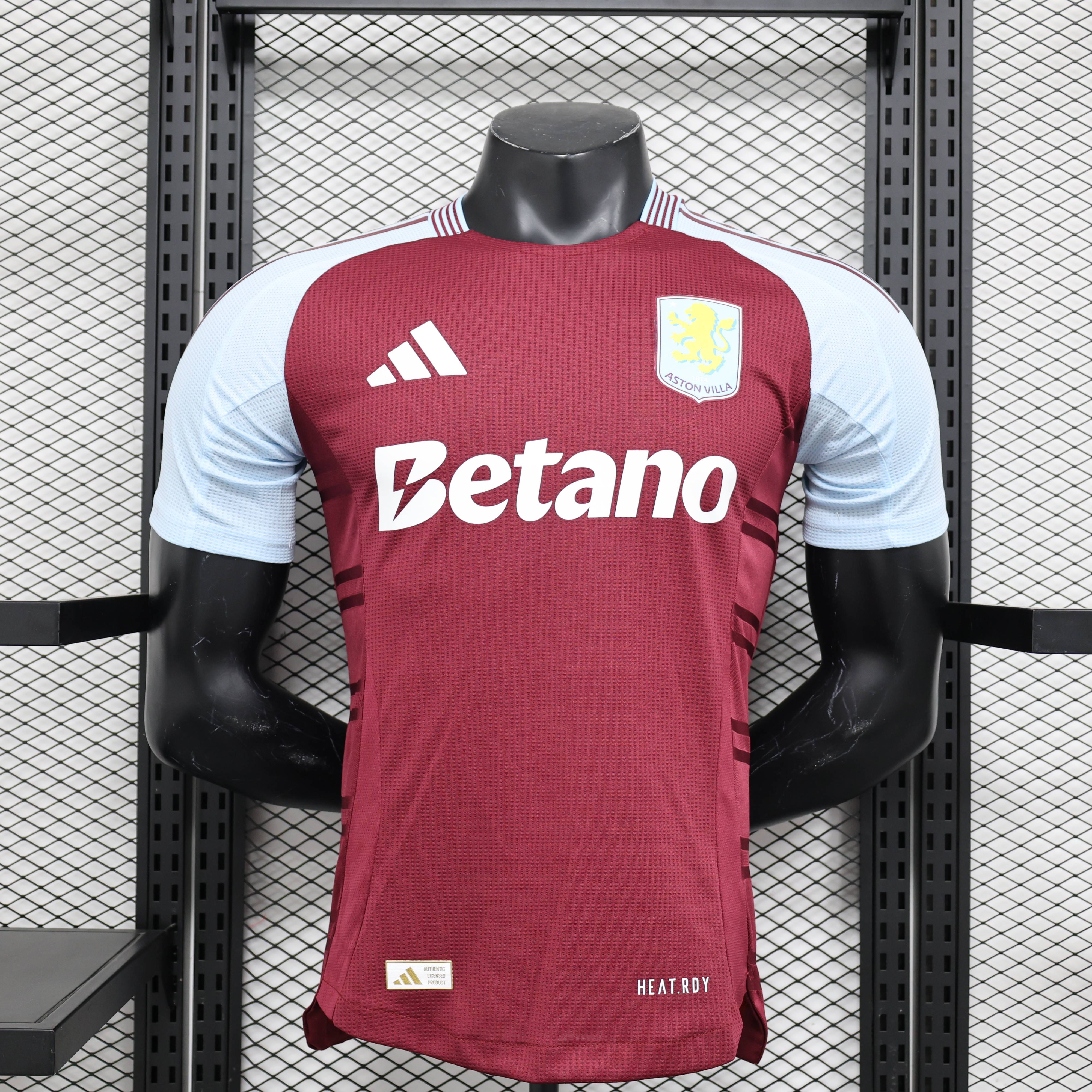 2024/2025 Aston Villa Home Football Jersey(Players Edition )