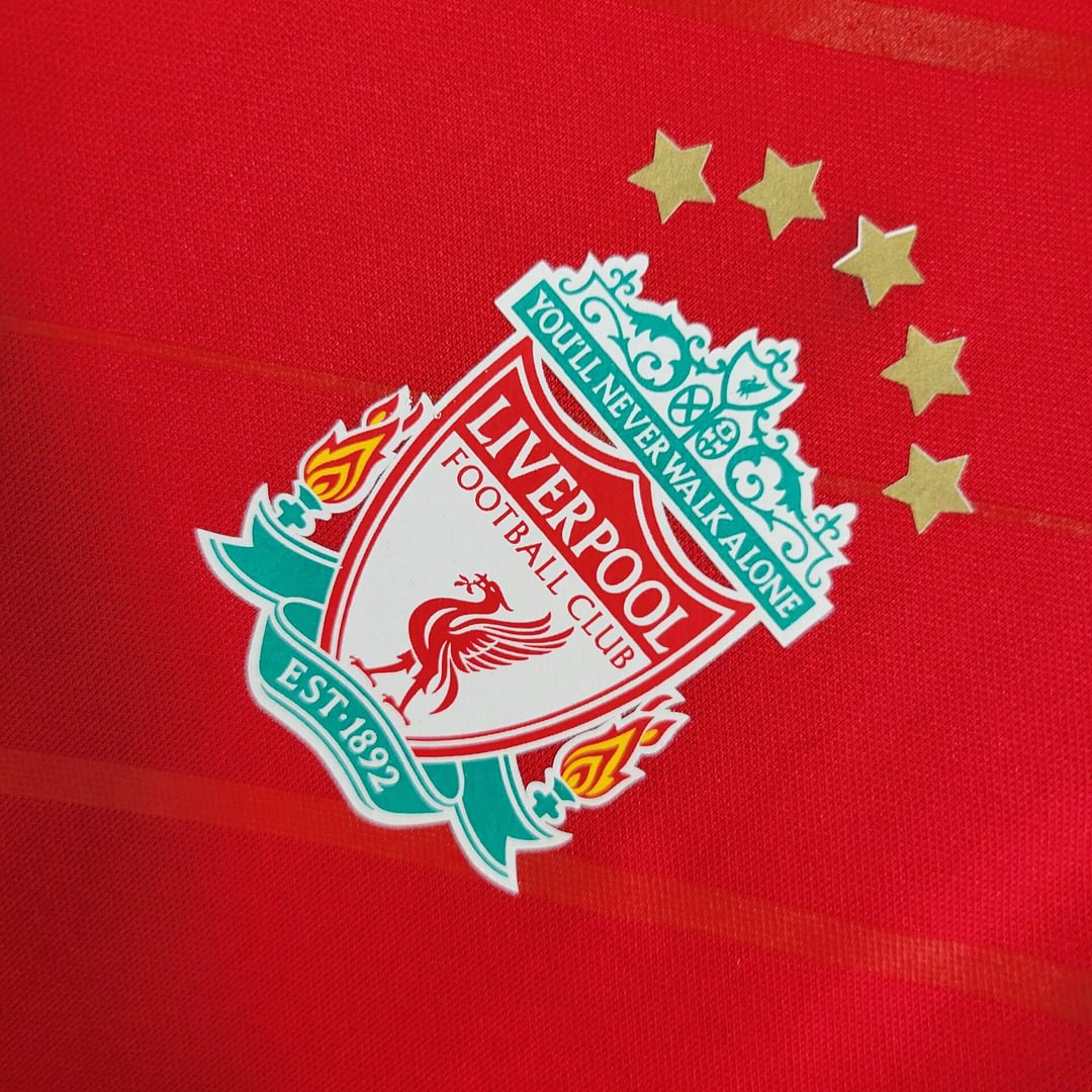 2005/2006 Retro Liverpool Home Football Shirt