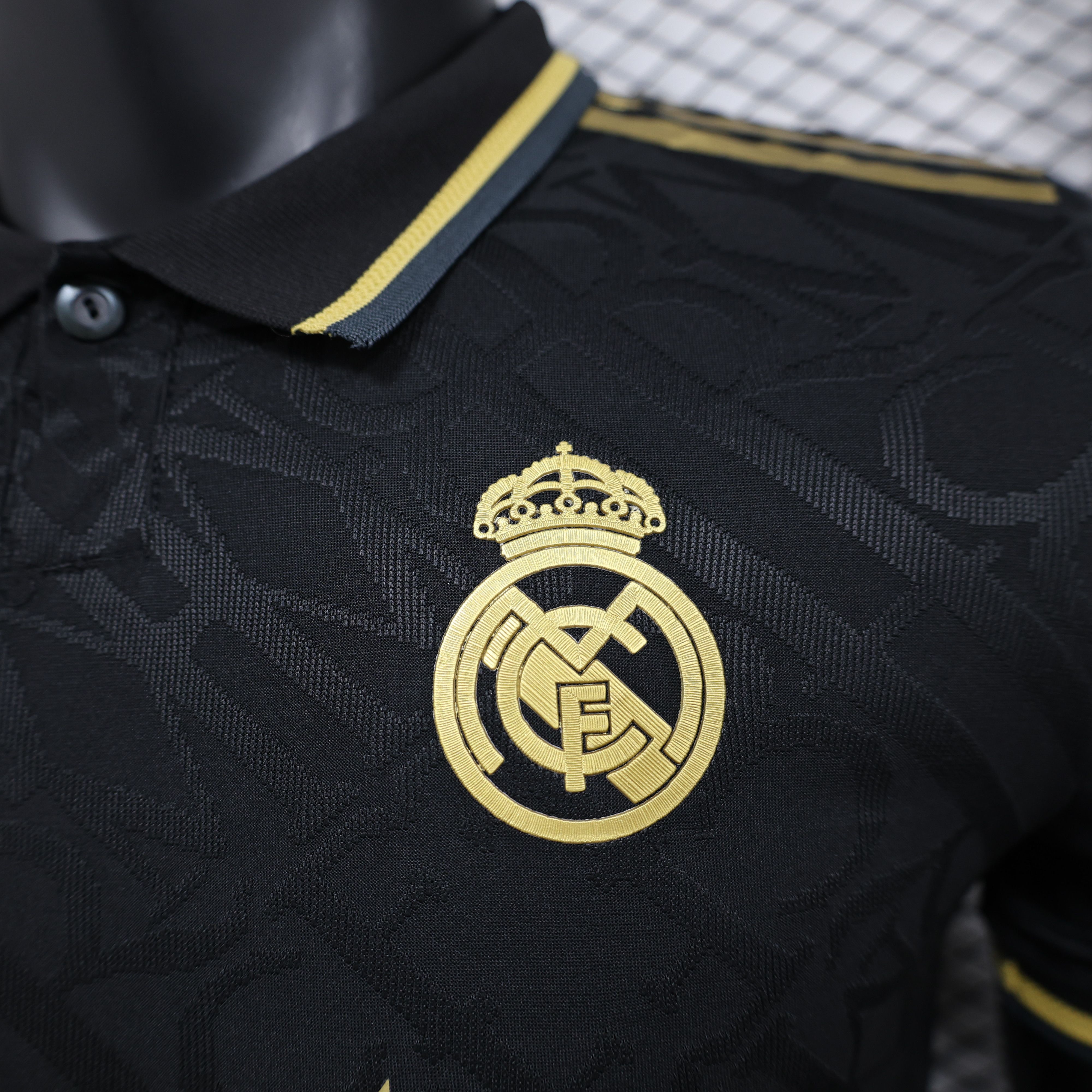 2024/2025 Real Madrid Black Gold Special Edition Football Jersey For Player Version
