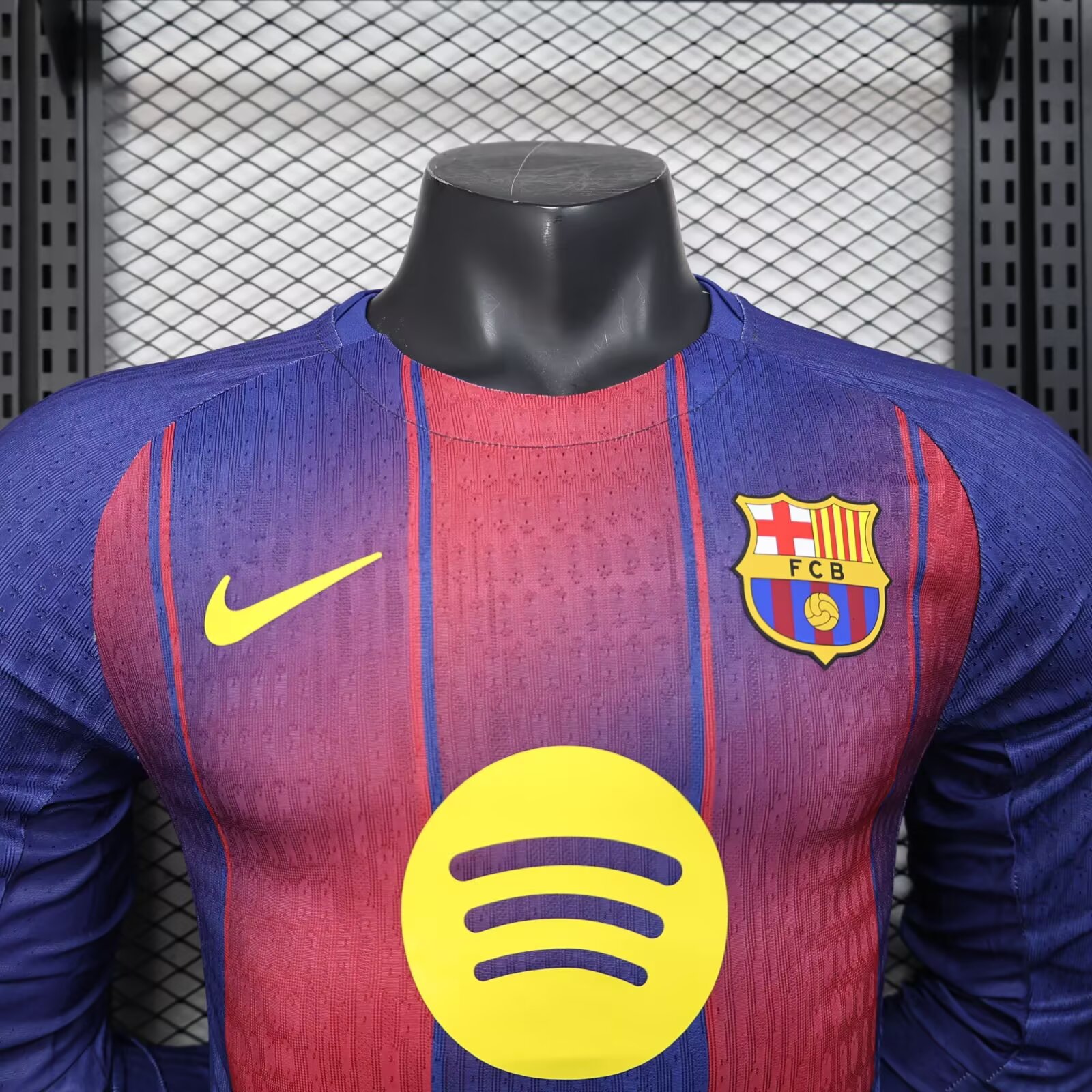 2025/2026 Barcelona Home Long Sleeves Jersey (Player Version)