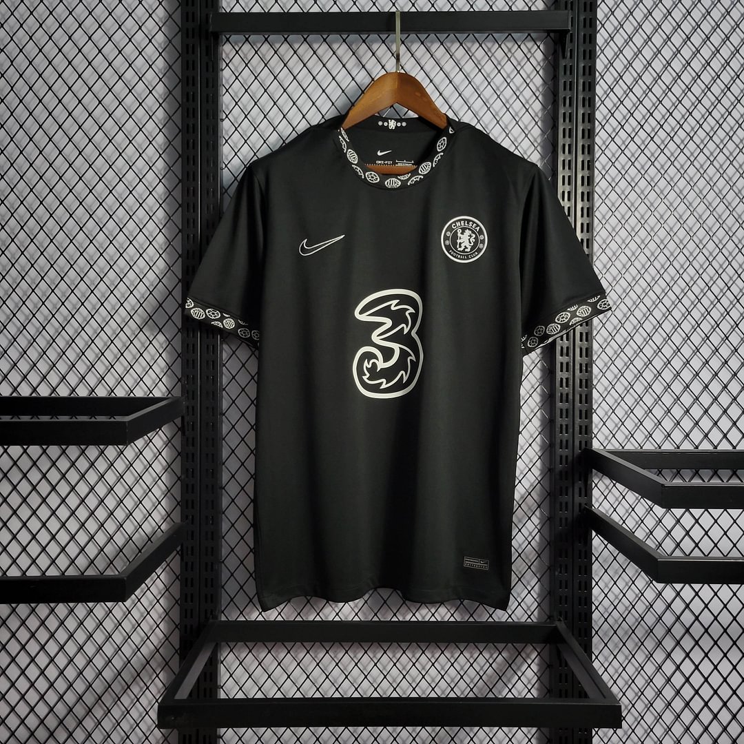 2022/2023 Chelsea Training Wear Black Football Shirt