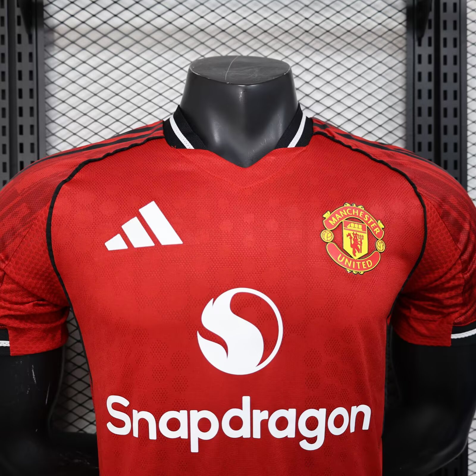 2025/2026 Manchester United Red Home Football Jersey(Player Edition)