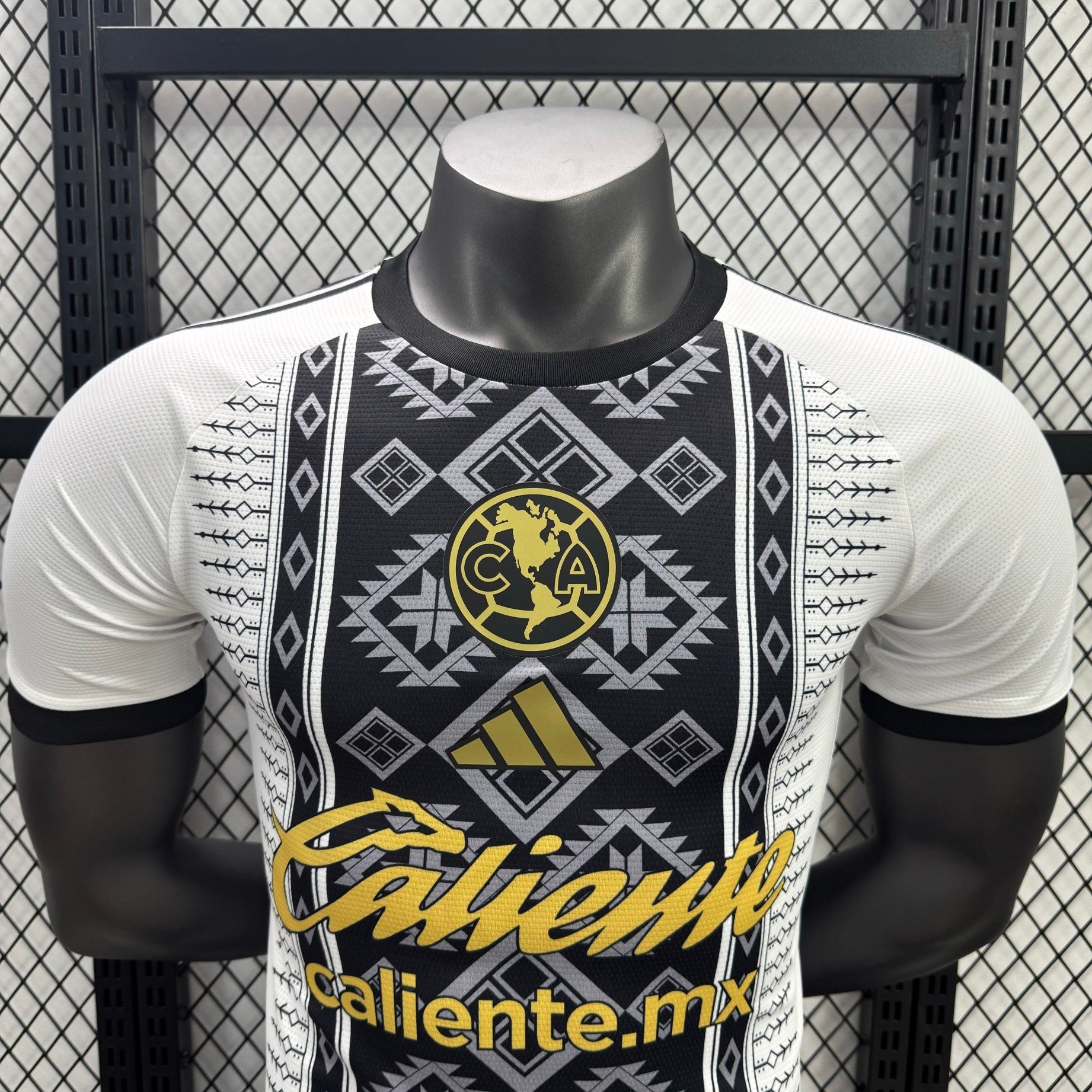 2025/2026 Club América Black and White Special Edition Football Jersey (Player Version)