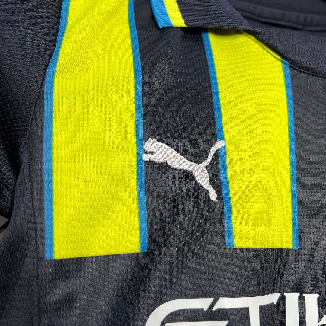 2024/2025 Manchester City Away Football Shirt Kids Size