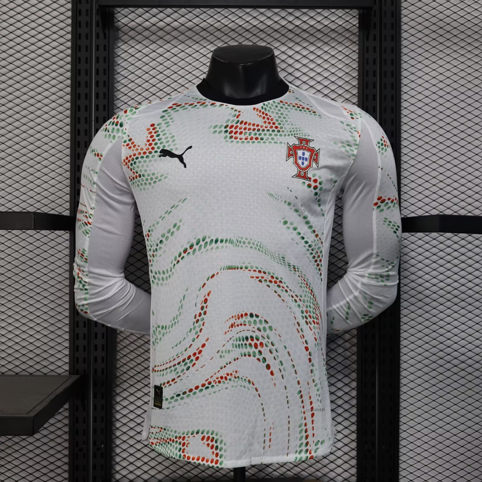 2025/2026 Portugal Away Player Edition Long Sleeves Football Jersey
