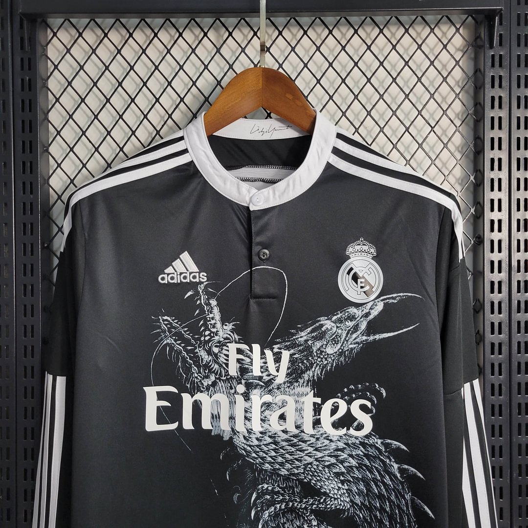 2014/2015 Real Madrid Retro Long Sleeve Third Away Football Shirt
