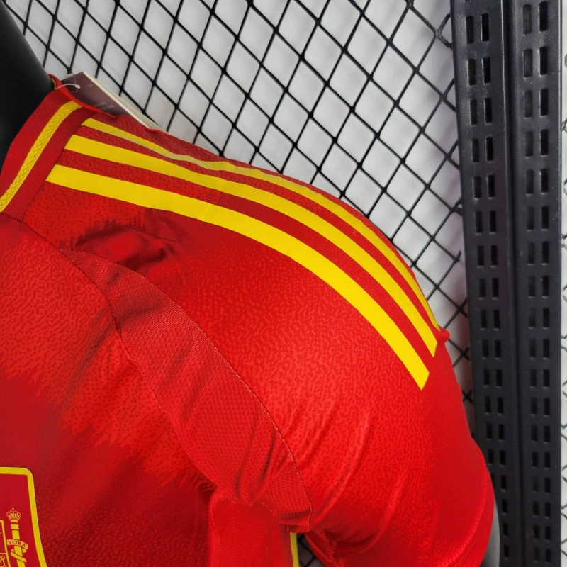 2024 Spain Home Football Shirt(Player Version )