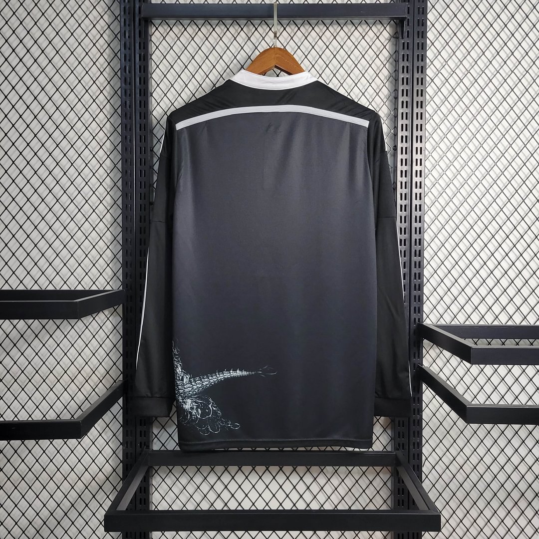 2014/2015 Real Madrid Retro Long Sleeve Third Away Football Shirt