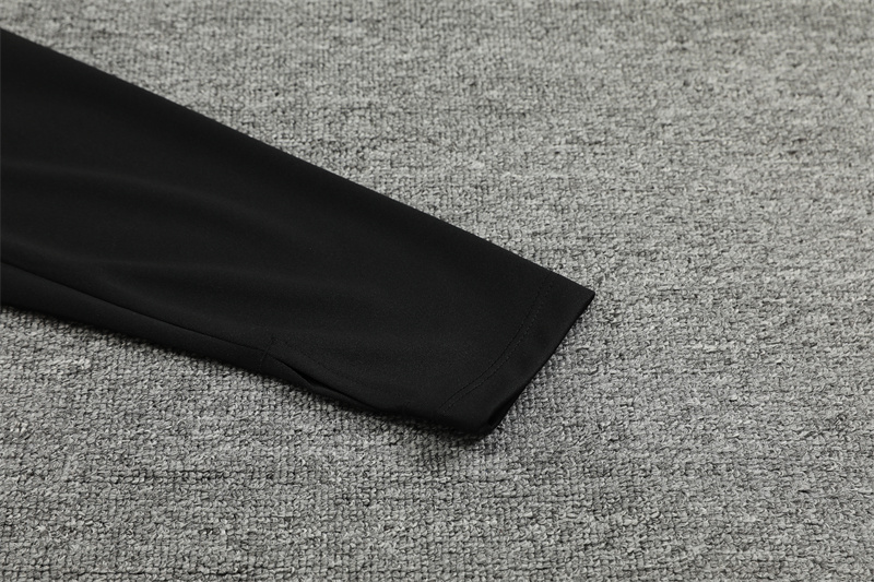2024/2025 AC Milan Black Half-Pull Training Suit Player Edition