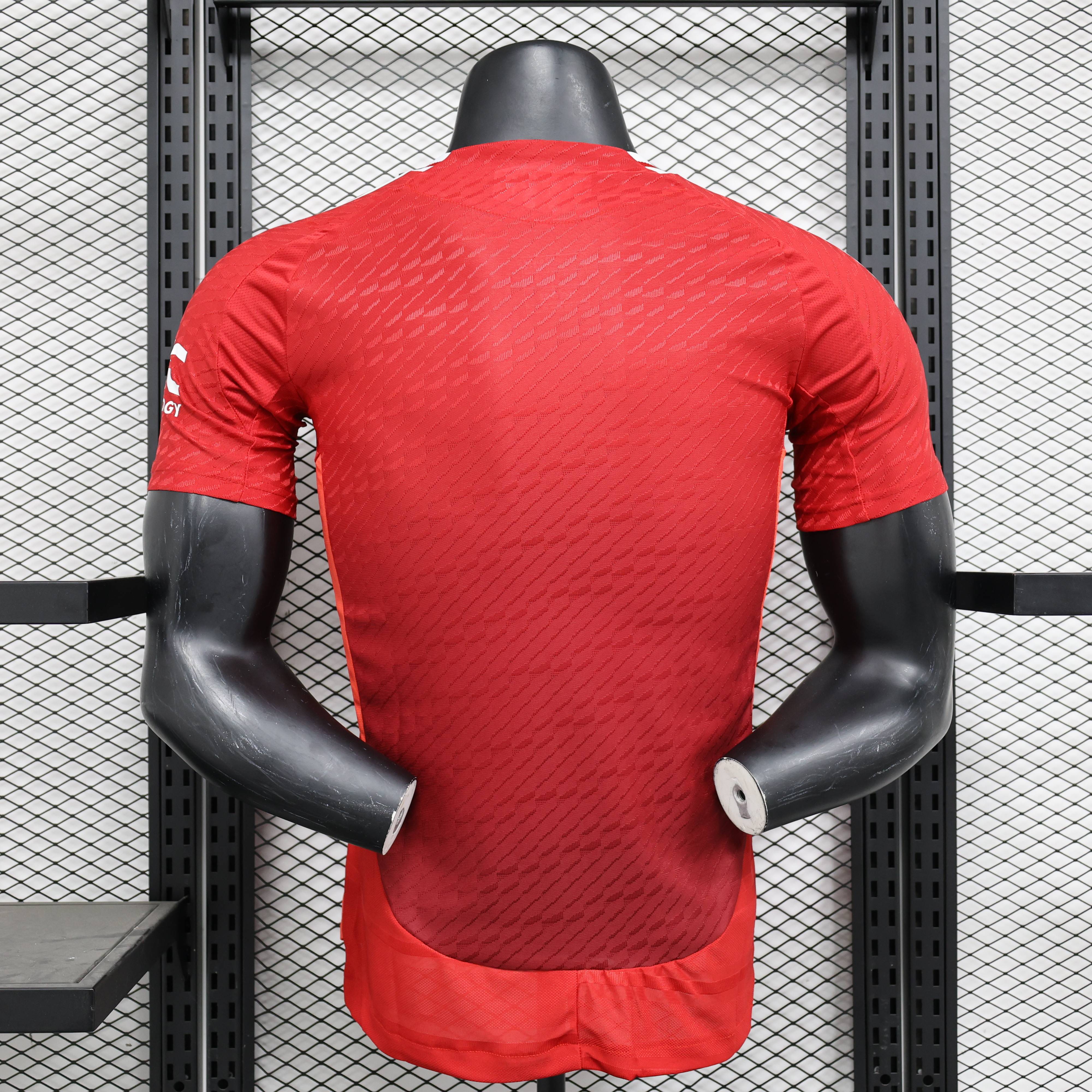 2024/2025 Manchester United Home Football Jersey For Player Version