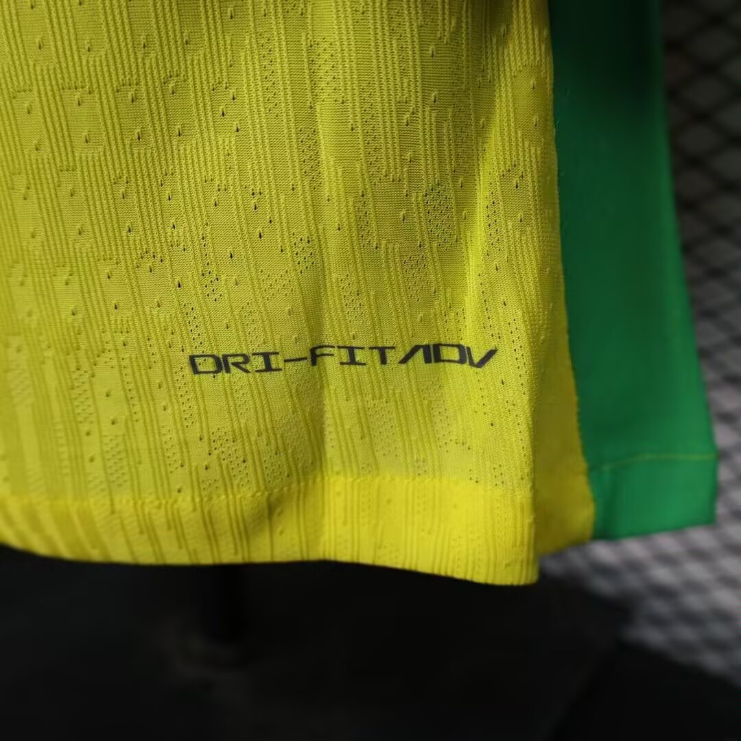 2025/2026 Brazil Long sleeves Home Football Shirt For Player Version