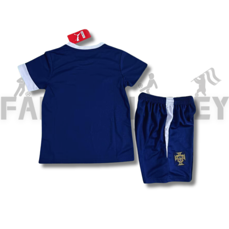 2025/2026 Portugal Royal Blue Tranning Football Shirt(For Kids)