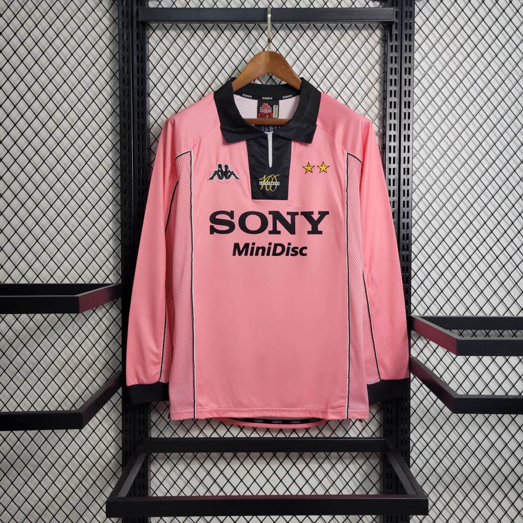 1997/1998 Juventus Retro Long Sleeve Away Football Shirt