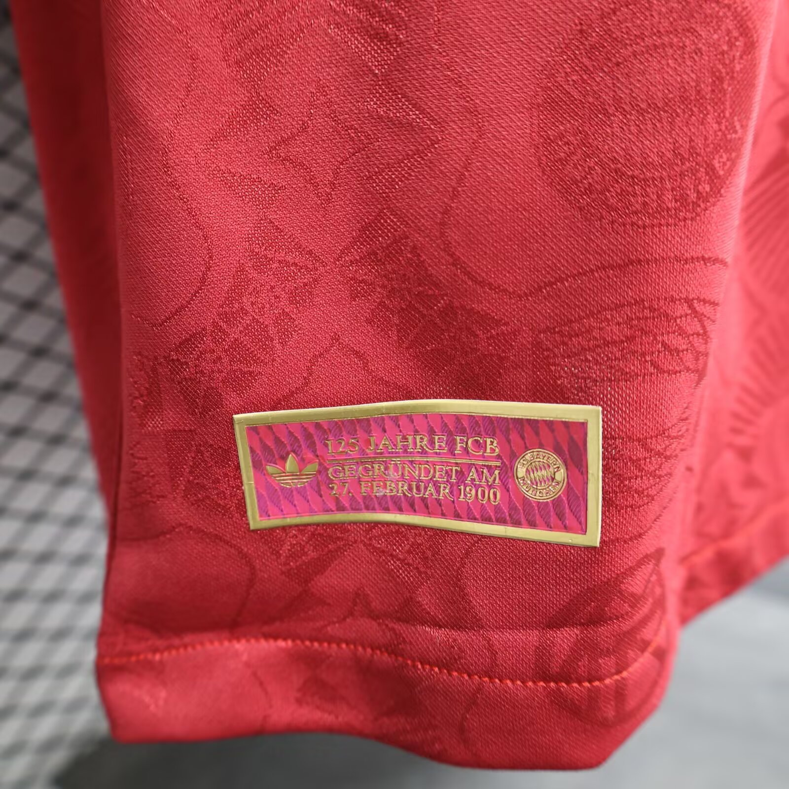 2025/2026 Bayern Munchen Red 125th Anniversary Jersey(Player Version0
