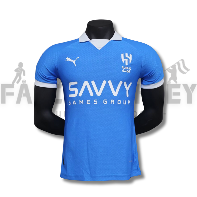 2024/2025 Al-Hilal Saudi Bright Blue 67th Anniversary Jersey( Player Edition )