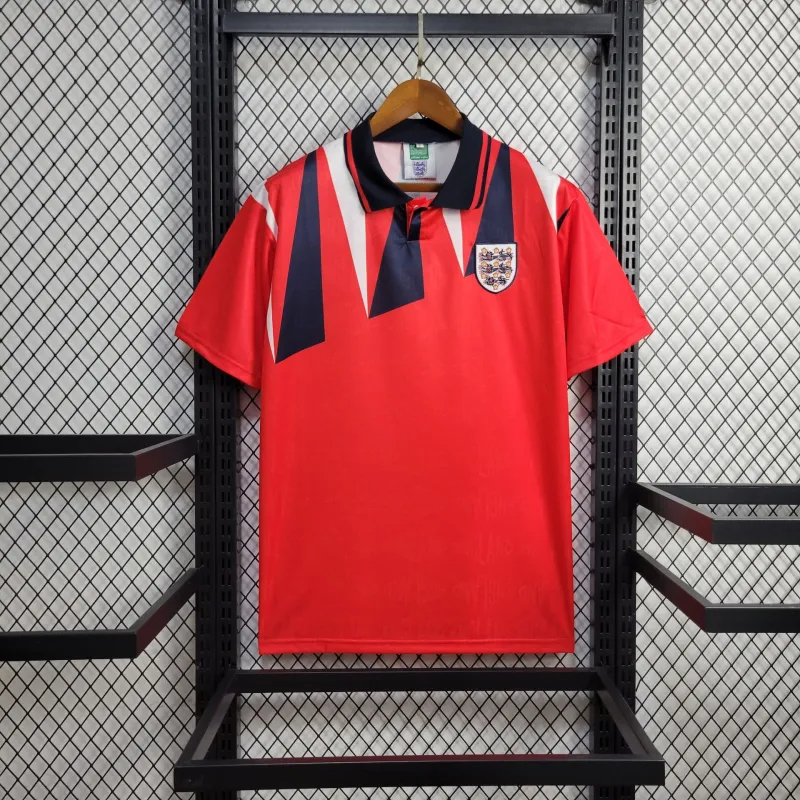 1992 England Retro Away Football Shirt