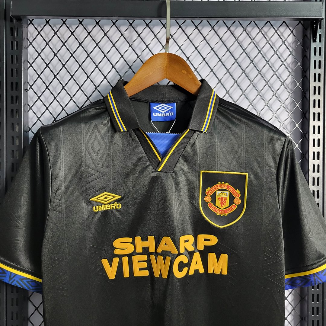 1993/1995 Manchester United Retro Away Football Shirt