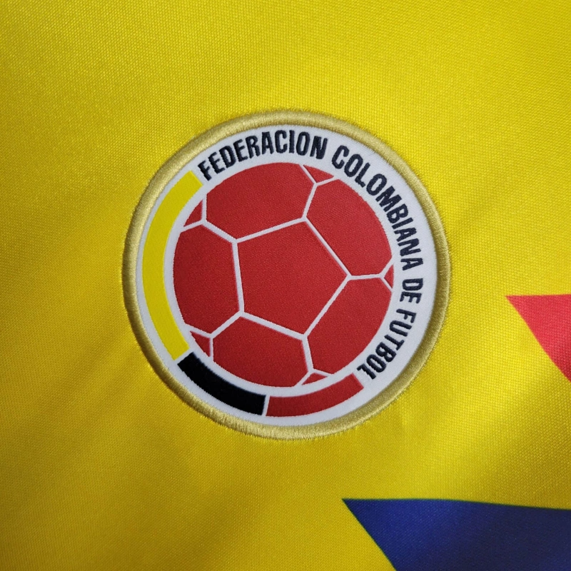 1990 Retro Colombia Away Football Shirt( Fans Edition )