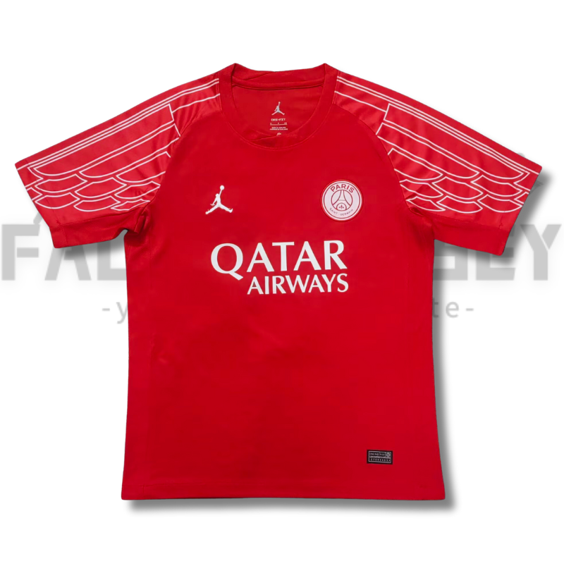 25/26 Paris Saint-Germain Red Special Jersey(Fans version)