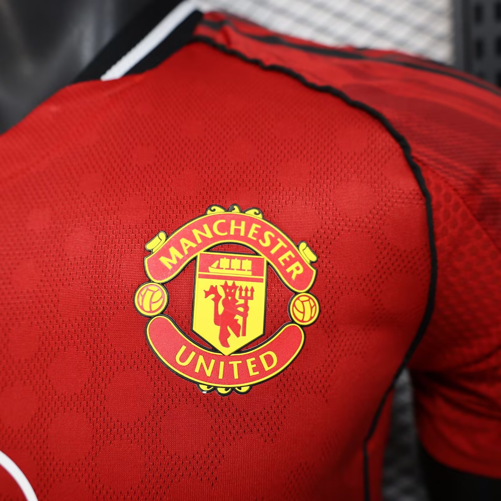 2025/2026 Manchester United Red Home Football Jersey(Player Edition)
