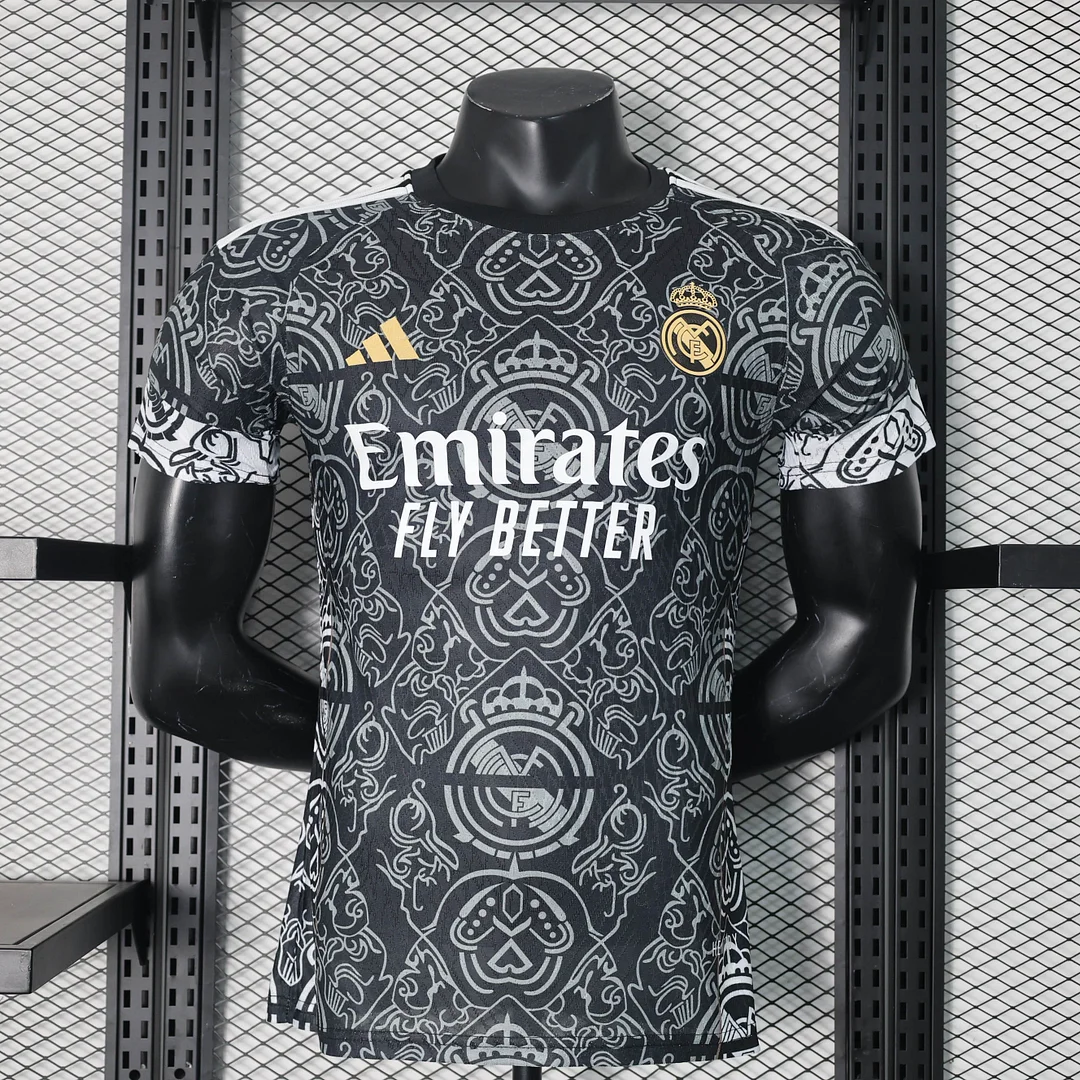 2024/2025 Real Madrid Black Special Edition Football Shirt For Player Version