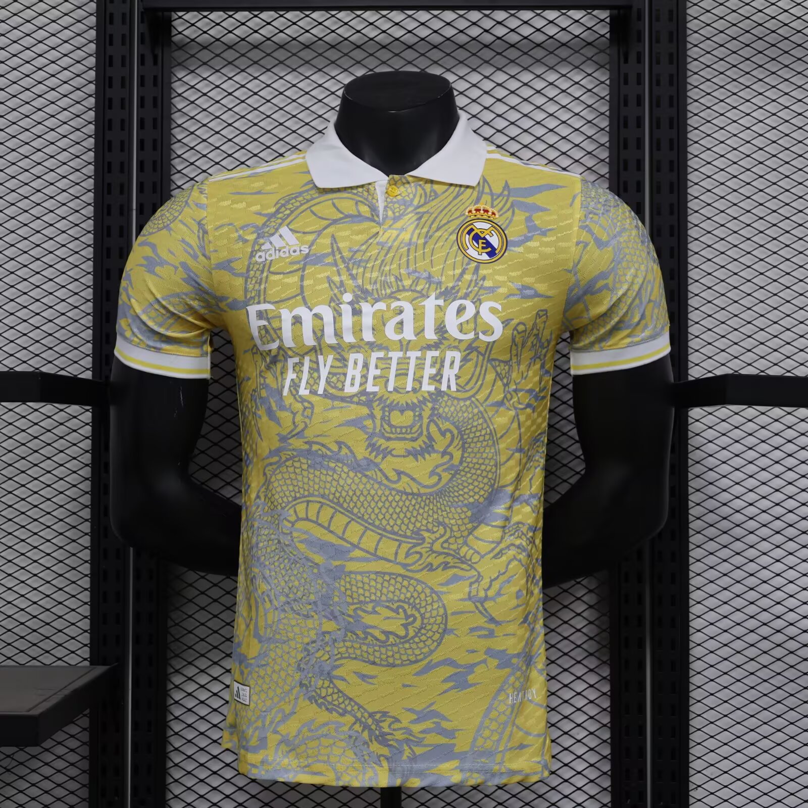 2024/2025 Real Madrid yellow Special Edition Football Jersey For Player Version