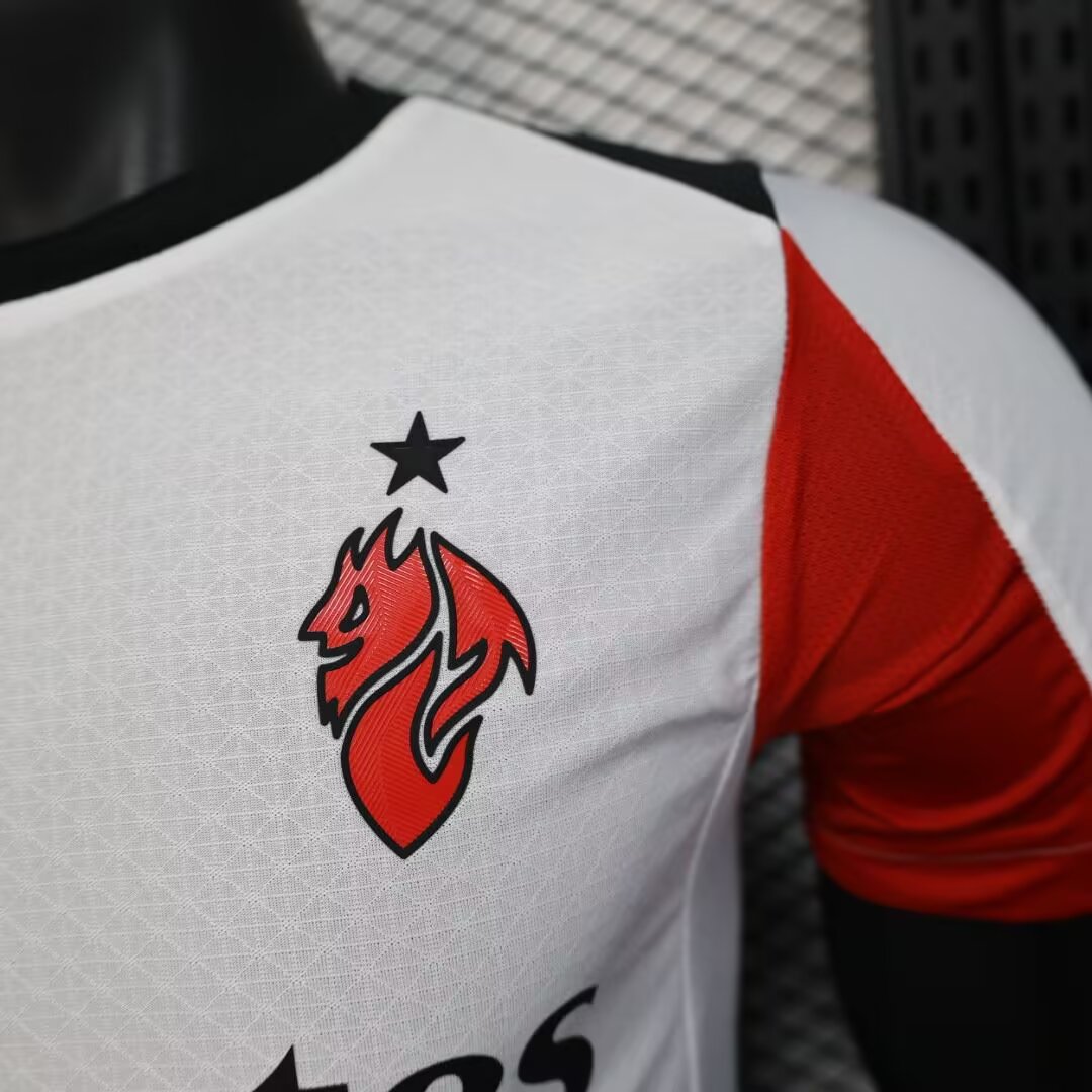 2025/2026 AC Milan Away Football Shirt For Player Version