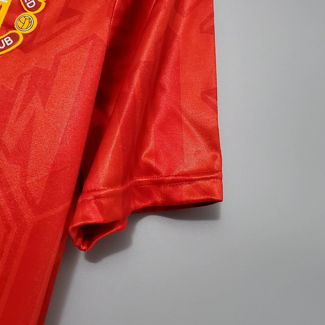 1992/1994 Manchester United Retro Home Football Shirt