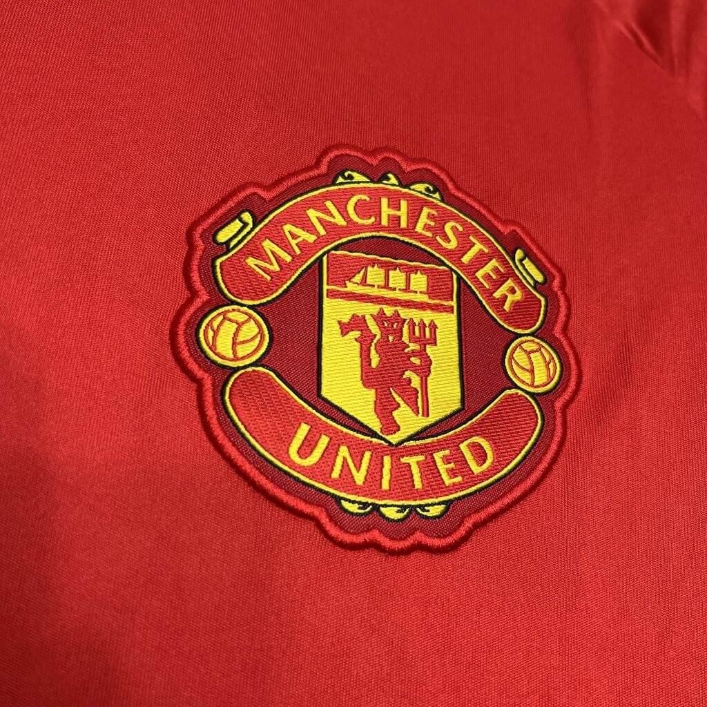 2024/2025 Manchester United Red Training Jersey Football Jersey For Fans Version