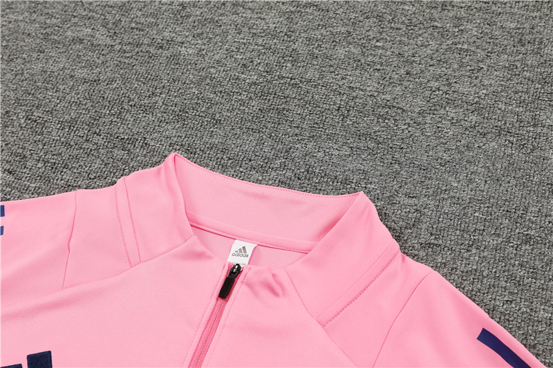 2024/2025 Arsenal pink Half-Pull Training Suit Player Edition Football set