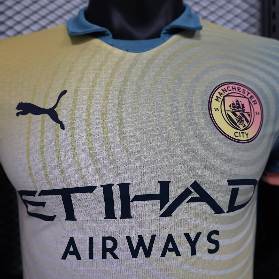 2024/2025 Manchester City Fourth Away Football Shirt For Player Version