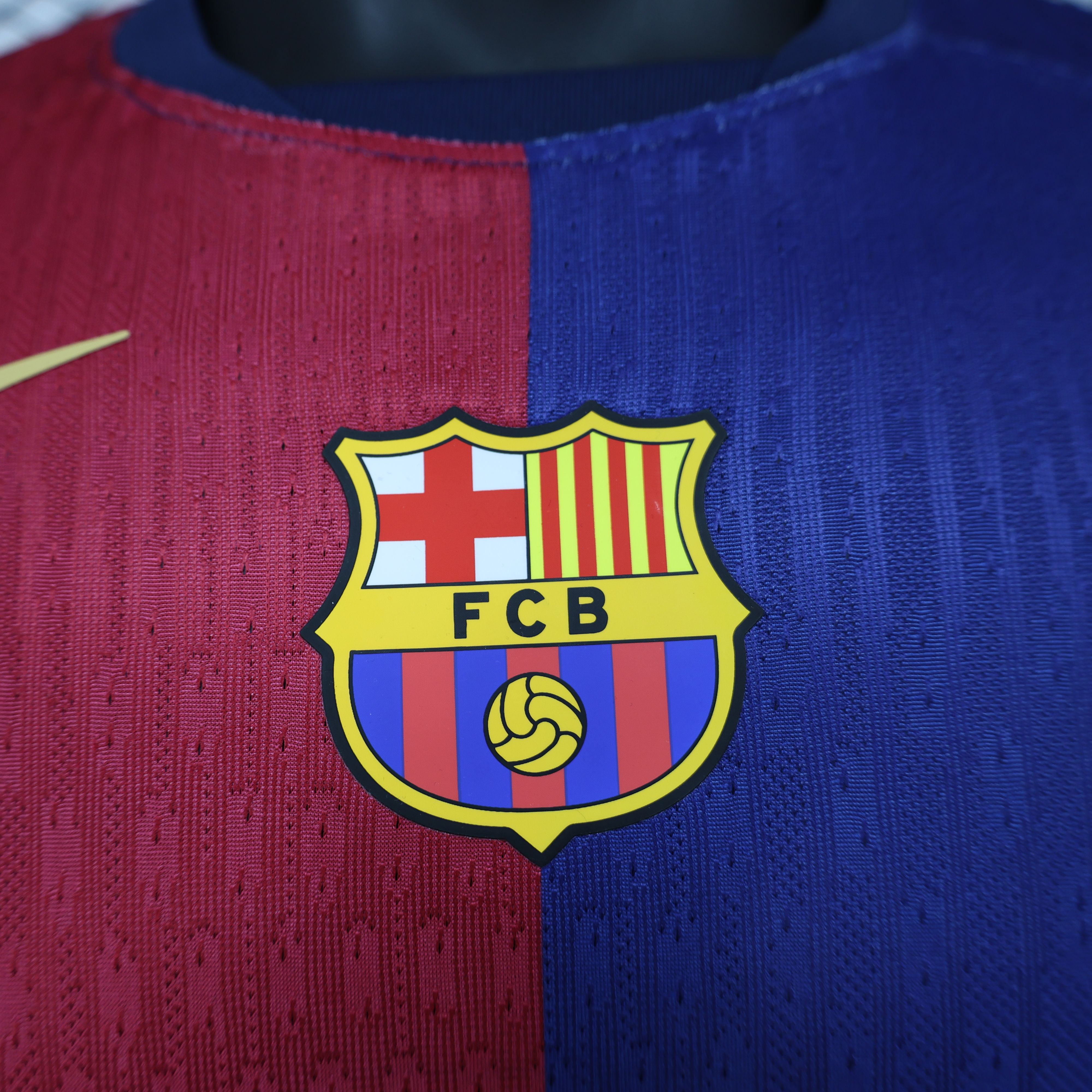 2024/2025 Barcelona Home Long Sleeve Jersey(Player Edition)