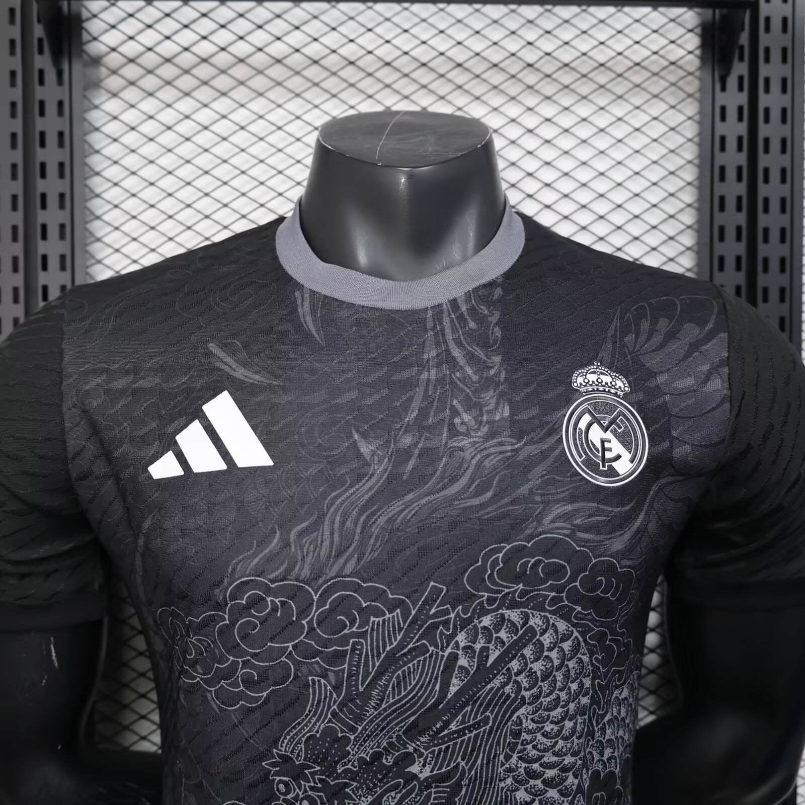 2025/2026 Real Madrid Black Dragon Special Edition Football Jersey For Player Version