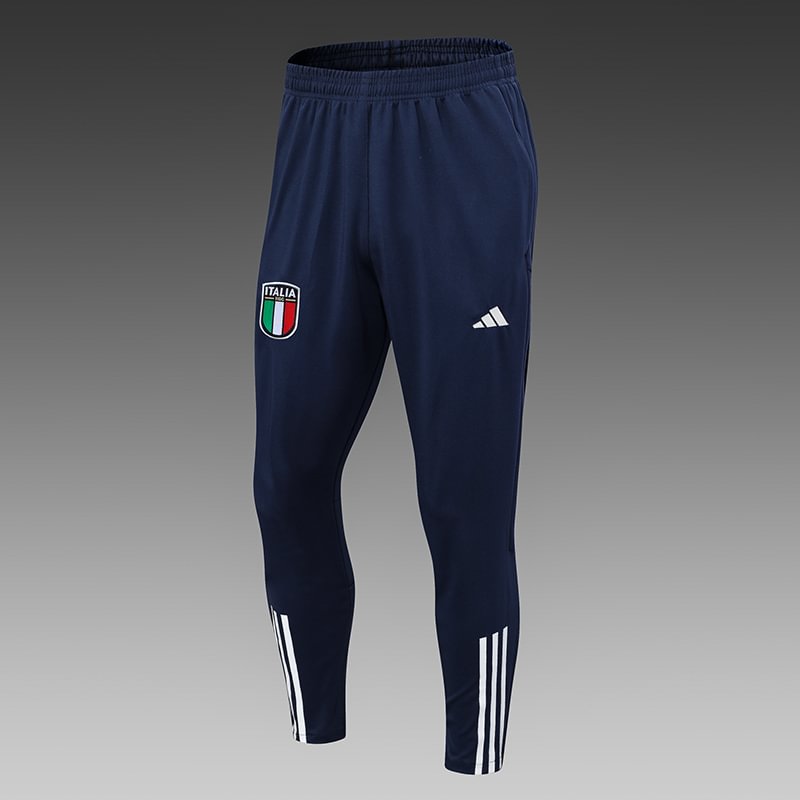 2023/2024 Italy Half-Pull Training Suit Sky Blue Football Shirt
