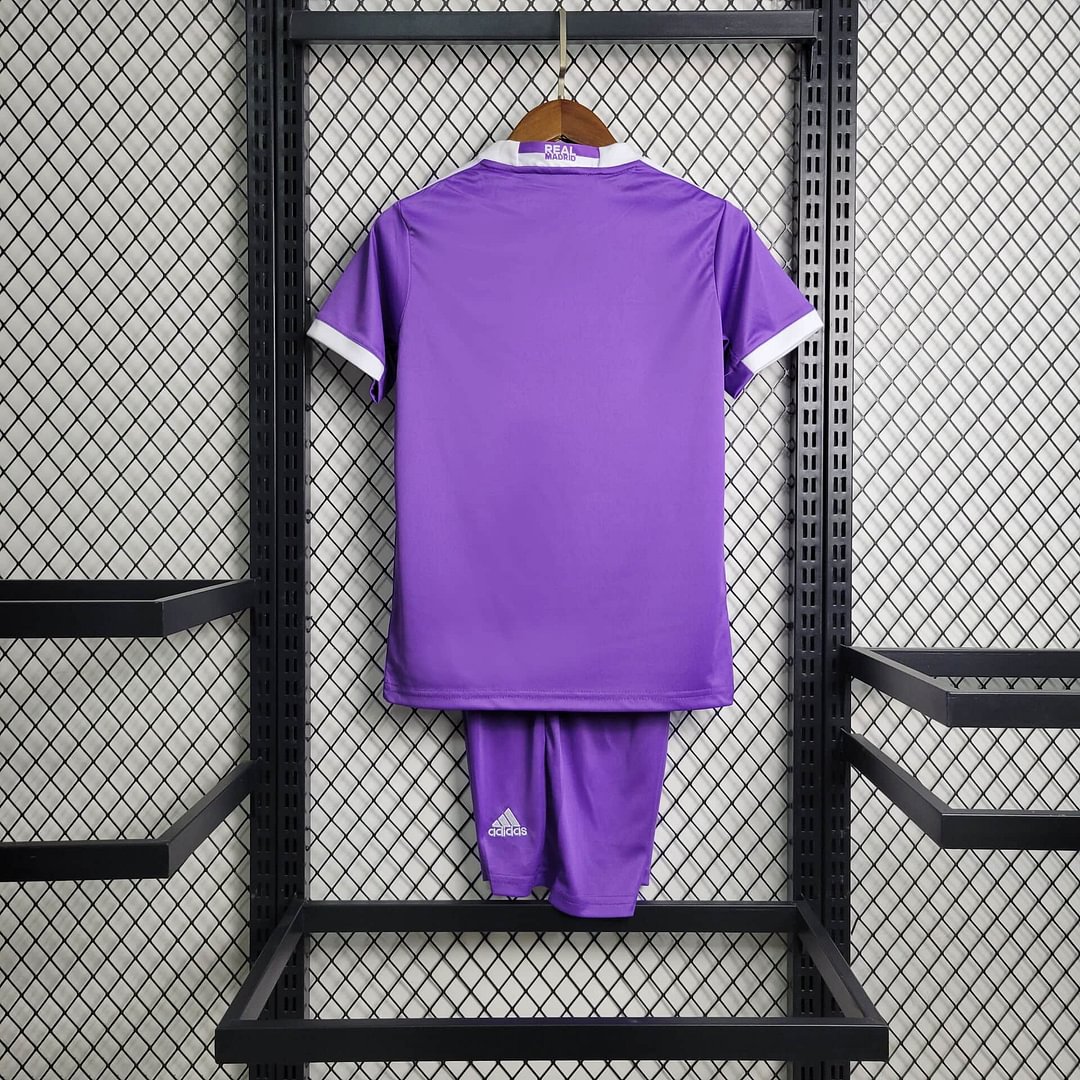 2017/2018 Real Madrid Retro Away Football Shirt Kids Size