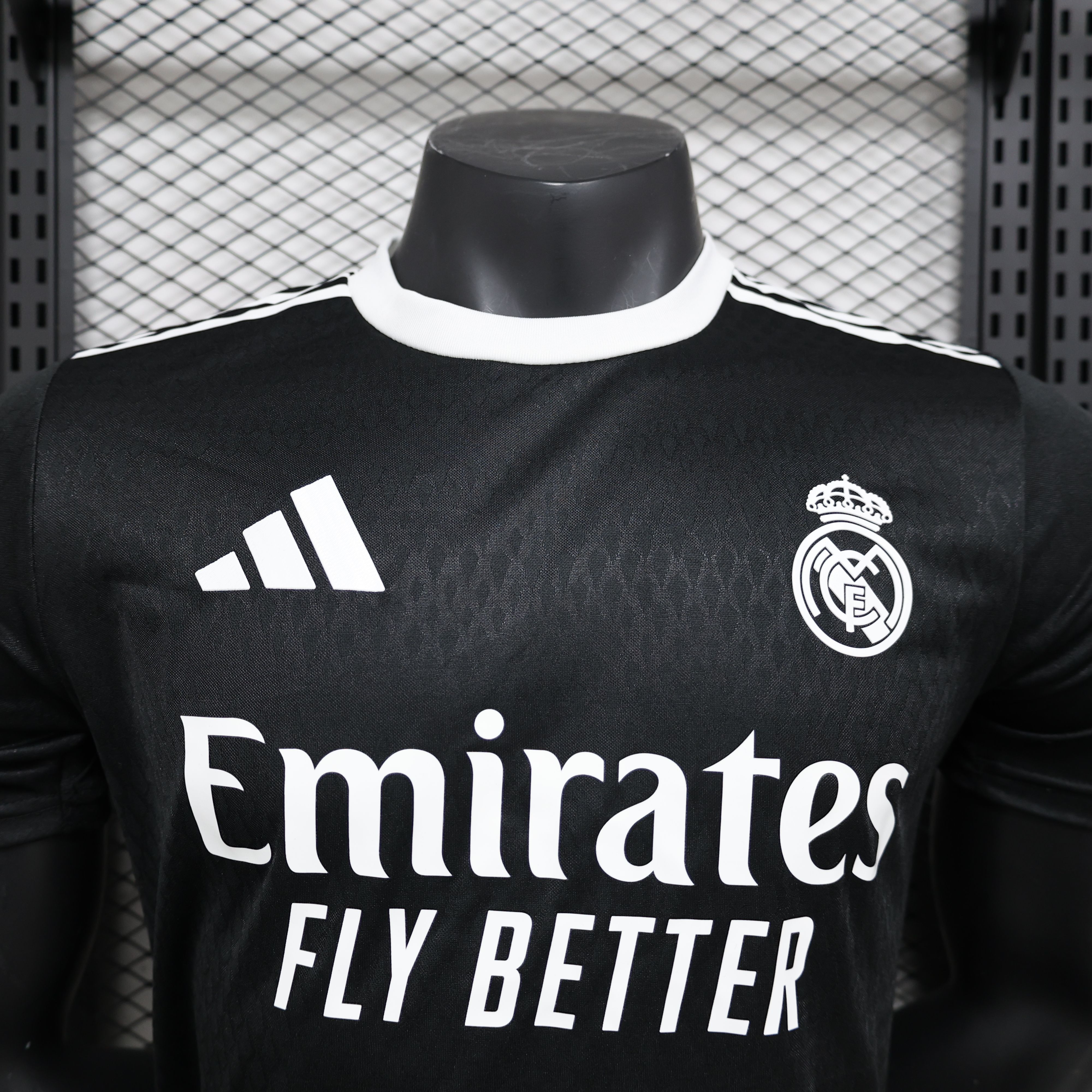 2024/2025 Real Madrid Black goalkeeper Football Jersey For Player Version