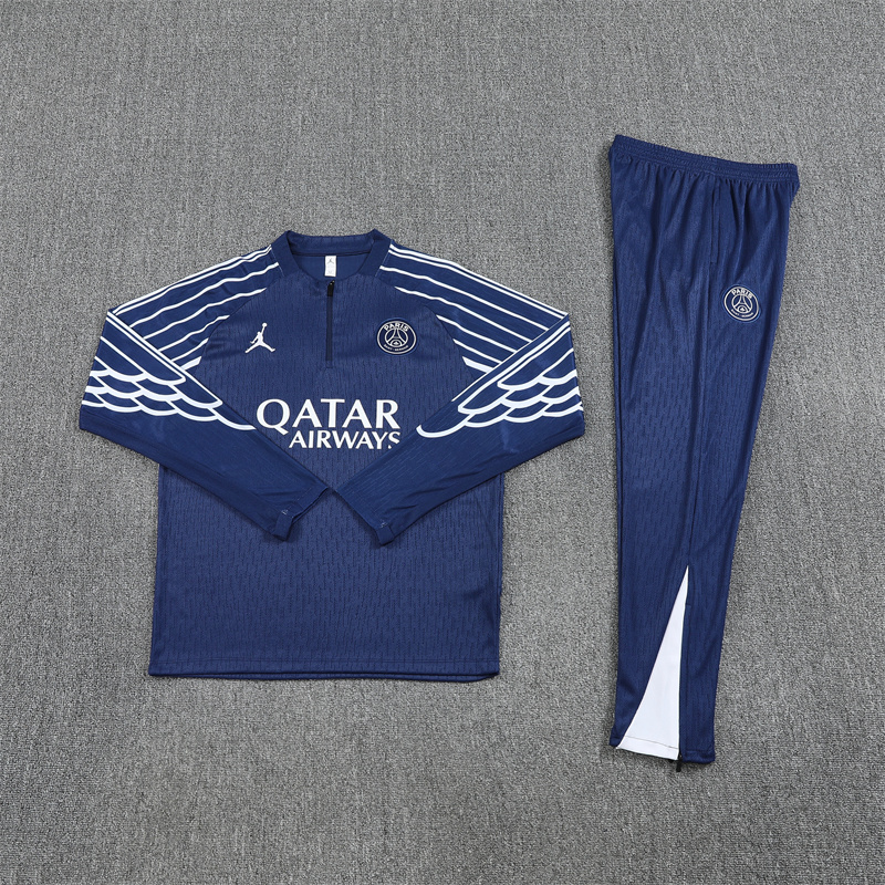 2025/2026 Paris Saint-Germain half zip training suit set