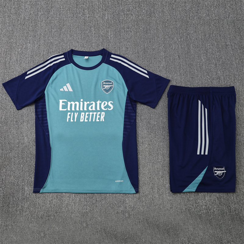 2025/2026 Arsenal Blue Training Set Football Suit